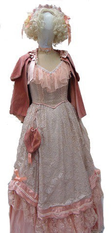 Victorian Costume - Peaches & Creme Hire Costume*