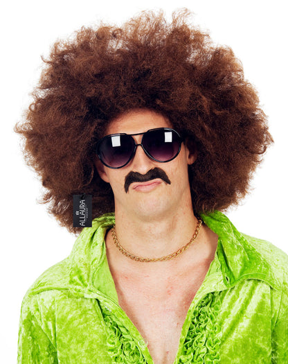 Jumbo Brown Afro Wig