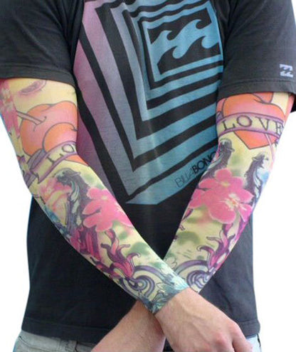 Multicolour 2 Pc Tattoo Sleeve Set