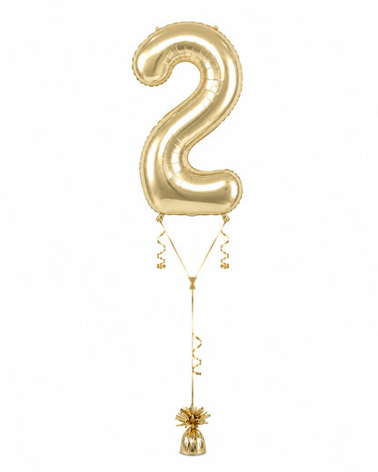 Jumbo Number Balloons - 86cm