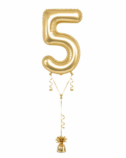 Jumbo Number Balloons - 86cm