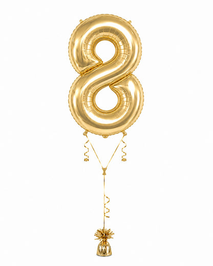 Jumbo Number Balloons - 86cm