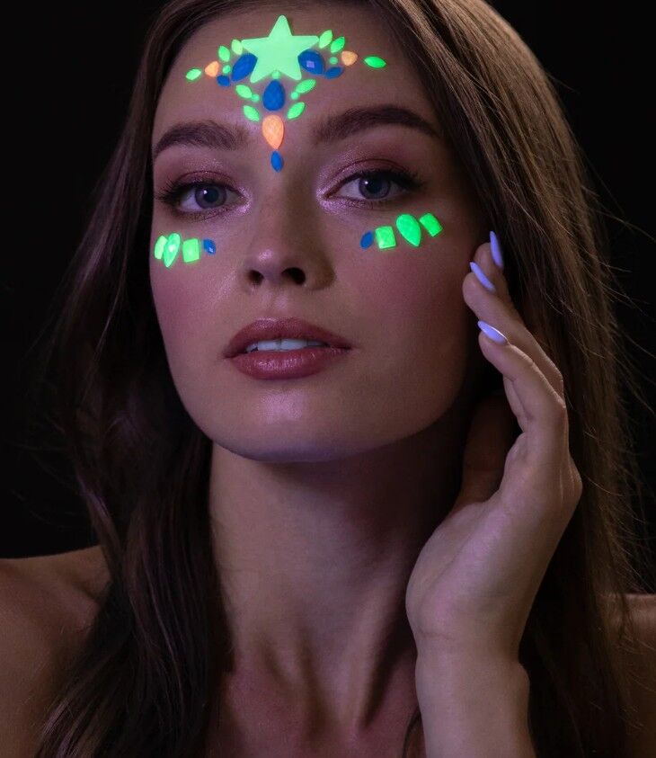 Moon Glow Face Jewels - Illumination