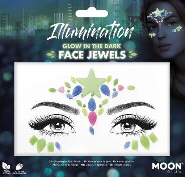 Moon Glow Face Jewels - Illumination