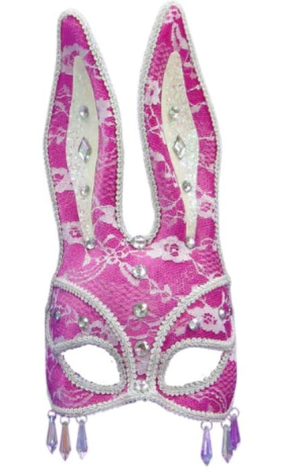 Burning Man Pink Bunny Mask