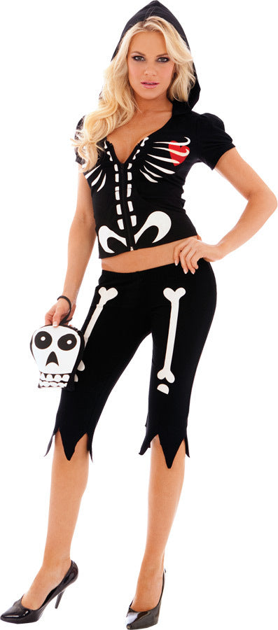 Chloe Bones Glow in the Dark Womens Costume