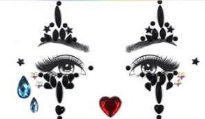 Diamond Daze Face Jewels - Carn-Evil