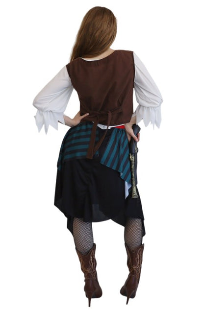 Marauding Pirate Woman Adult Costume, view 3
