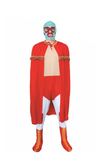 Mexican Wrestler Adult Costume