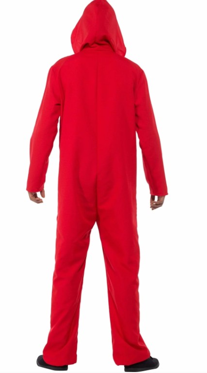 Money Heist Style Adult Costume & Mask, view 3