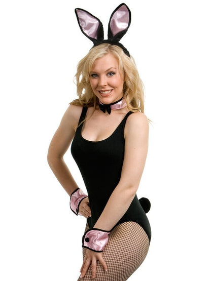 Play Bunny Set - Light Pink & Black