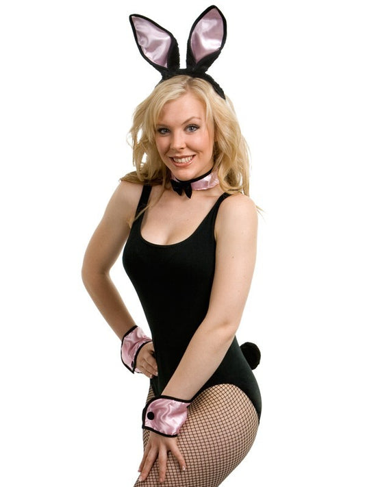 Play Bunny Set - Light Pink & Black