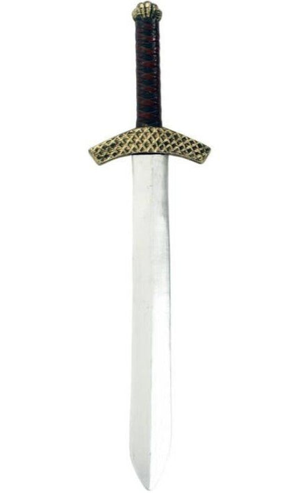 Knight Sword with Leather Look Handle - 71cm