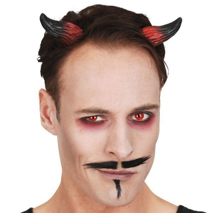 Red Devil Horns on Elastic