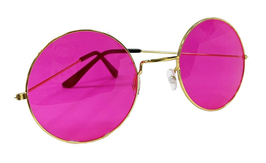 Hippie Glasses - Large Rose Pink
