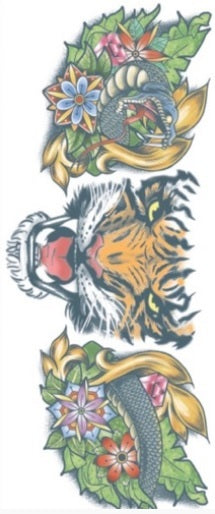 Tiger Tinsley Neck Tattoos
