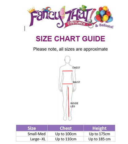 Striped Pirate Adult Costume