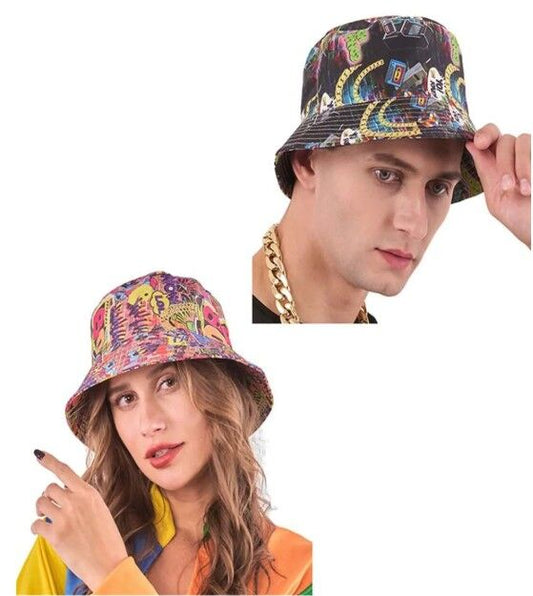80s Hip Hop Bucket Hat