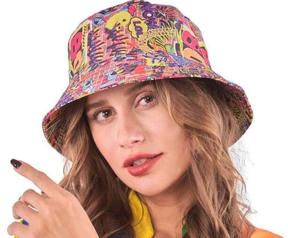 80s Hip Hop Bucket Hat