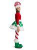 Candy Cane Elf Girl's Costume