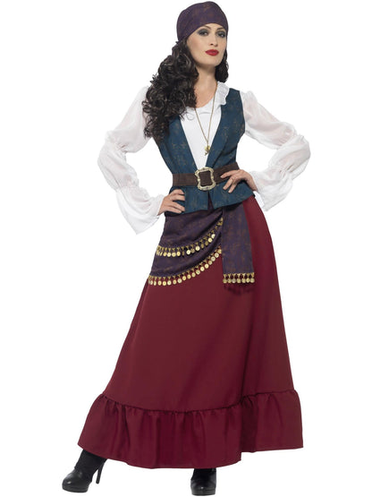 Pirate Buccaneer Beauty Deluxe Adult Costume