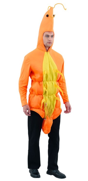 Prawn Adult Costume - One Size