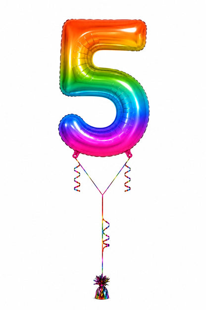 Jumbo Number Balloons - 86cm
