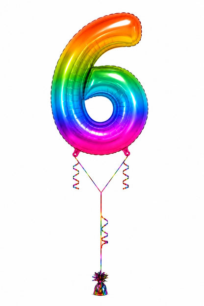 Jumbo Number Balloons - 86cm