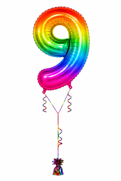 Jumbo Number Balloons - 86cm