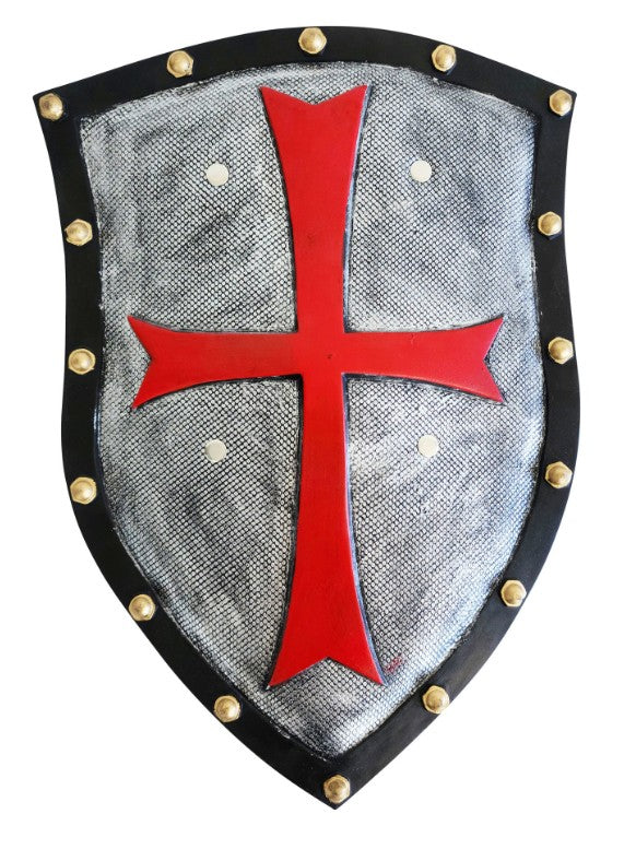 Red Cross Knight Shield - 50cm