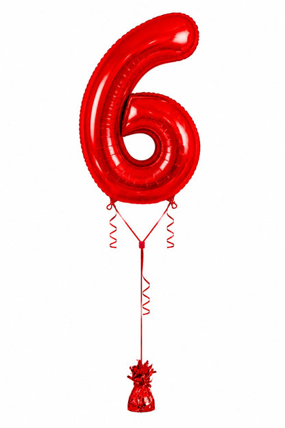 Jumbo Number Balloons - 86cm
