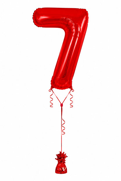 Jumbo Number Balloons - 86cm