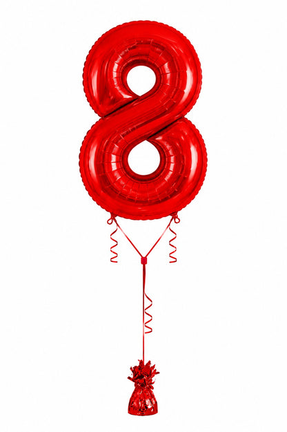 Jumbo Number Balloons - 86cm