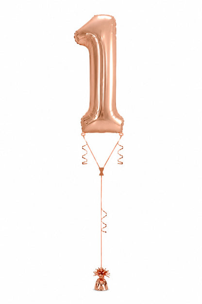 Jumbo Number Balloons - 86cm