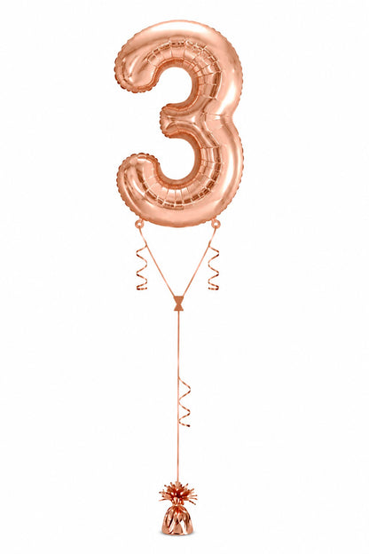 Jumbo Number Balloons - 86cm