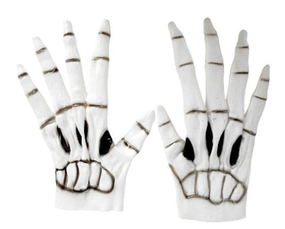 Latex Skeleton Gloves