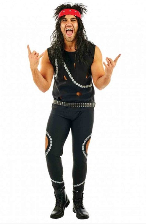Slash Style Glam Rocker Adult Costume