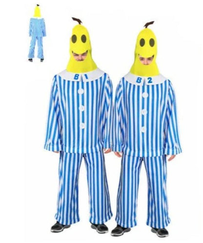 Sleepy Pyjama Banana Adult Costume - One Size