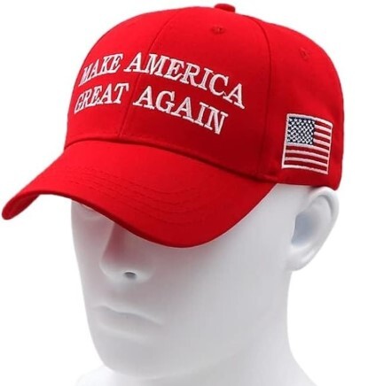 Red MAGA Trump Cap