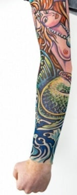 Tattoo Sleeve - Mermaid