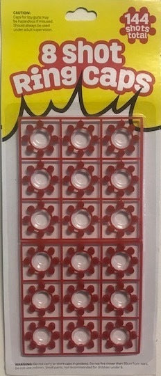 Cap Gun Caps - 144 Shots