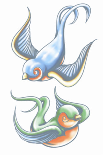 Swallows Vintage Tinsley Tattoos