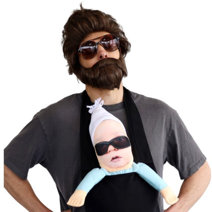 Vegas Alan Wig & Beard
