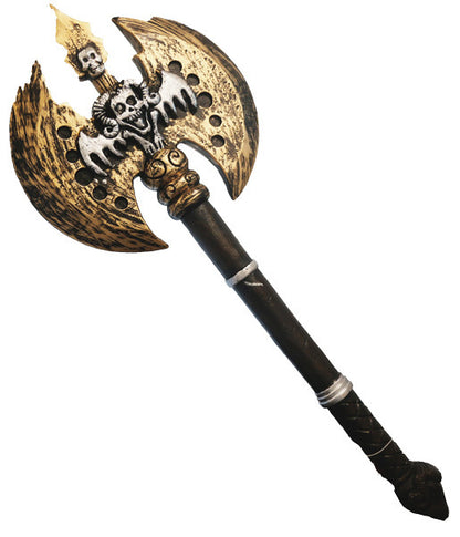 Warlock Double Bladed Axe