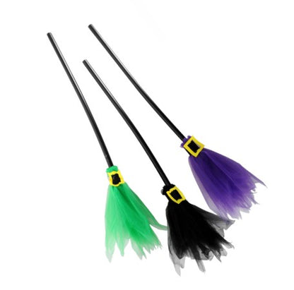 Witches' Broom - Asstd Tulle Buckle - 70cm