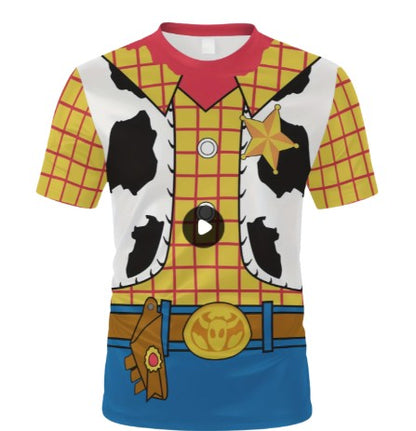 Woody Style Adult Cowboy Shirt
