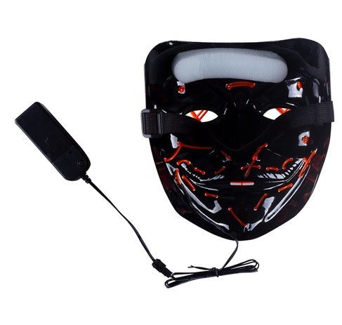 The Purge Light-up Mask - Orange