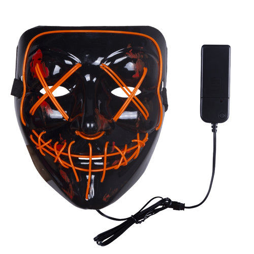 The Purge Light-up Mask - Orange