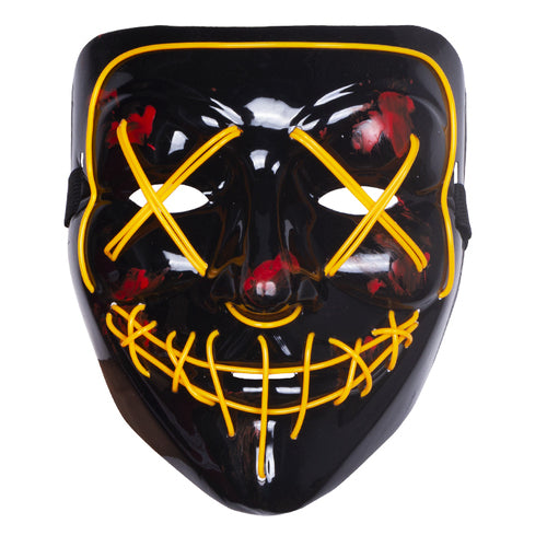 The Purge Light-Up Mask - Yellow