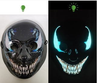 Venom Light-up Mask - Black